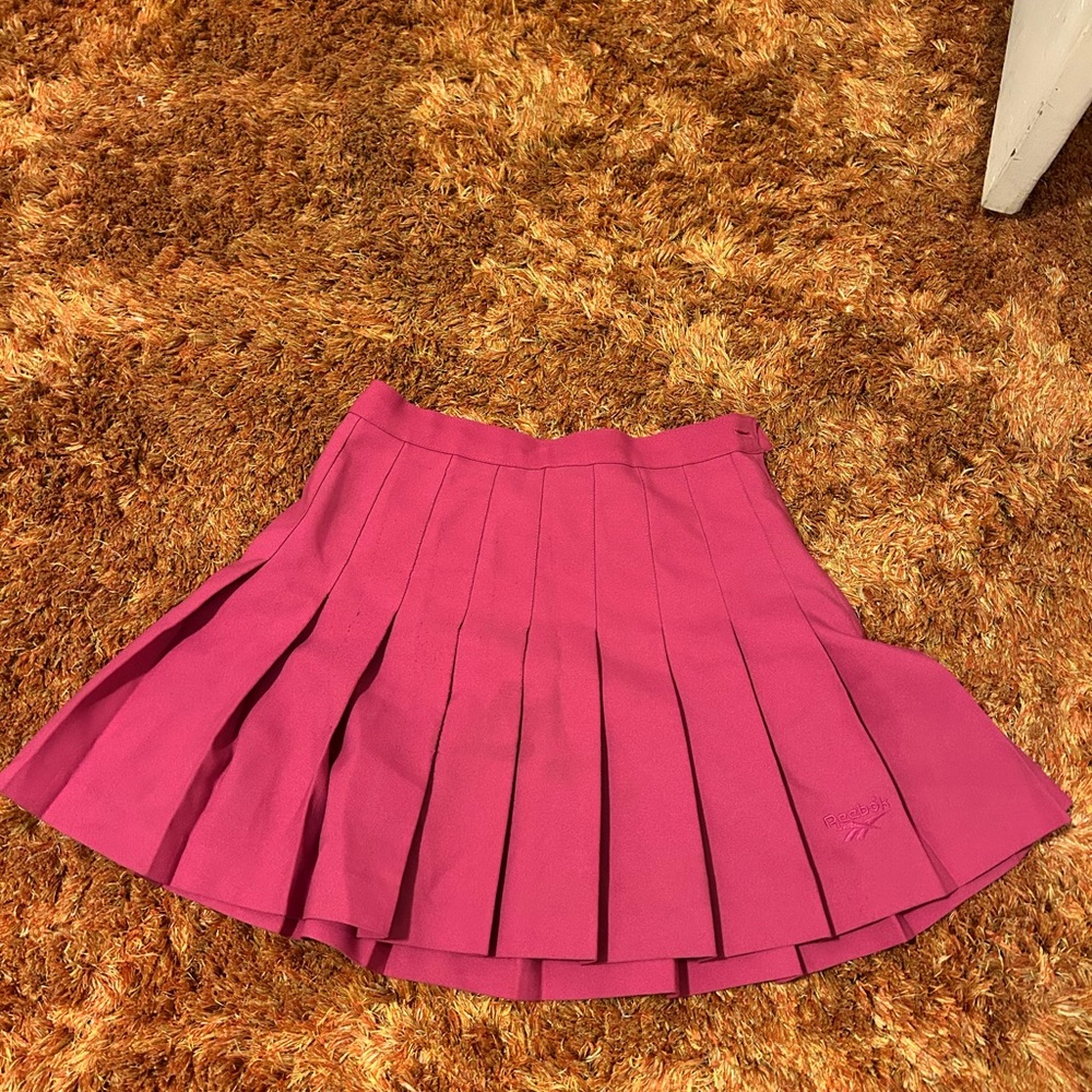 Reebok Vintage Pink Pleated Skirt
